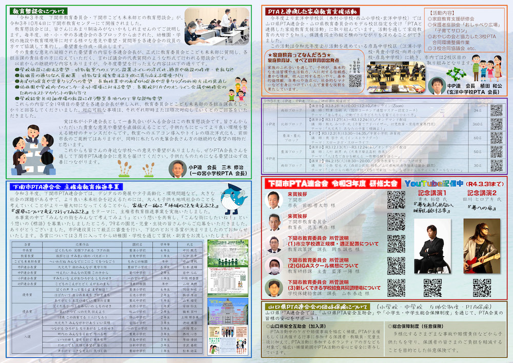 令和3年度 NEWSPAPER裏面